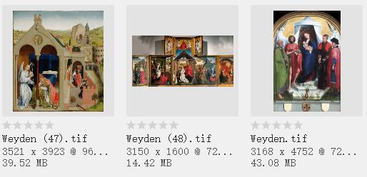 罗吉尔·凡·德尔·维登 Rogier van der Weyden 荷兰艺术家作品全集