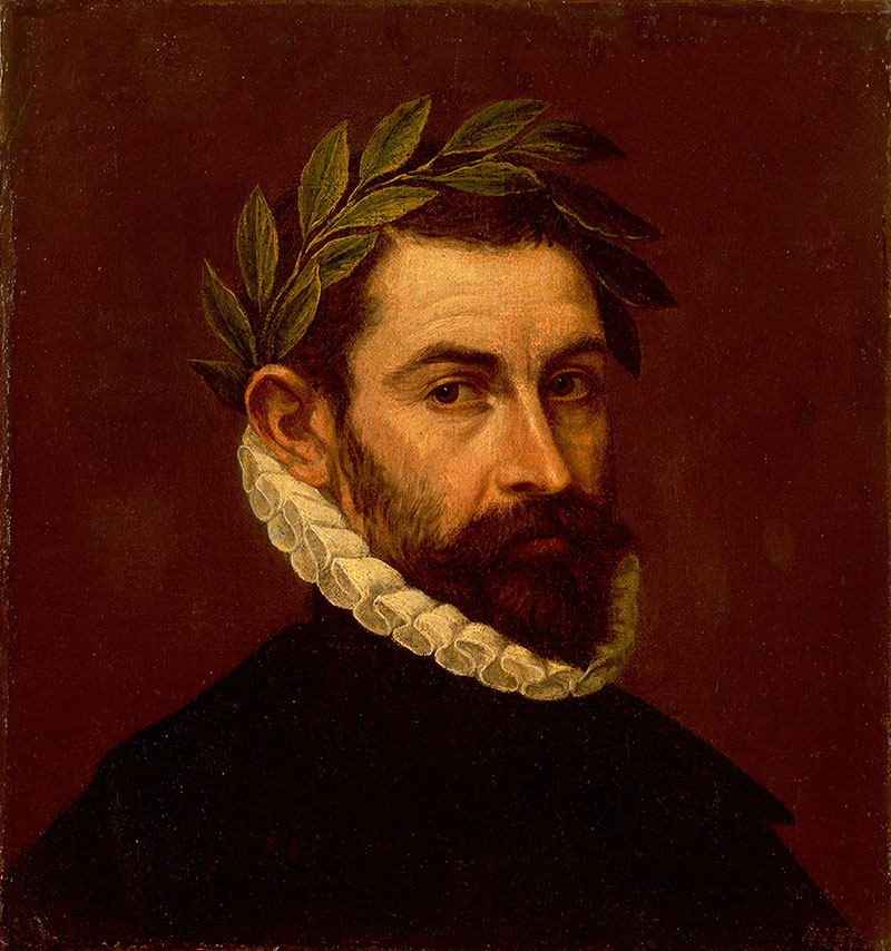 埃尔·格列柯（El Greco）高清作品《Poet Ercilla y Zuniga by El Greco》