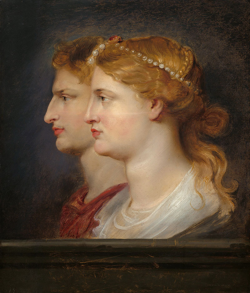 鲁本斯高清作品《Agrippina and Germanicus》