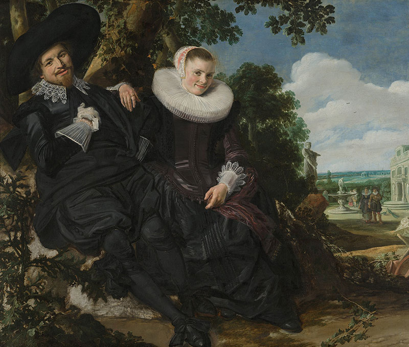 Marriage Portrait of Isaac Massa and Beatrix van der Laen