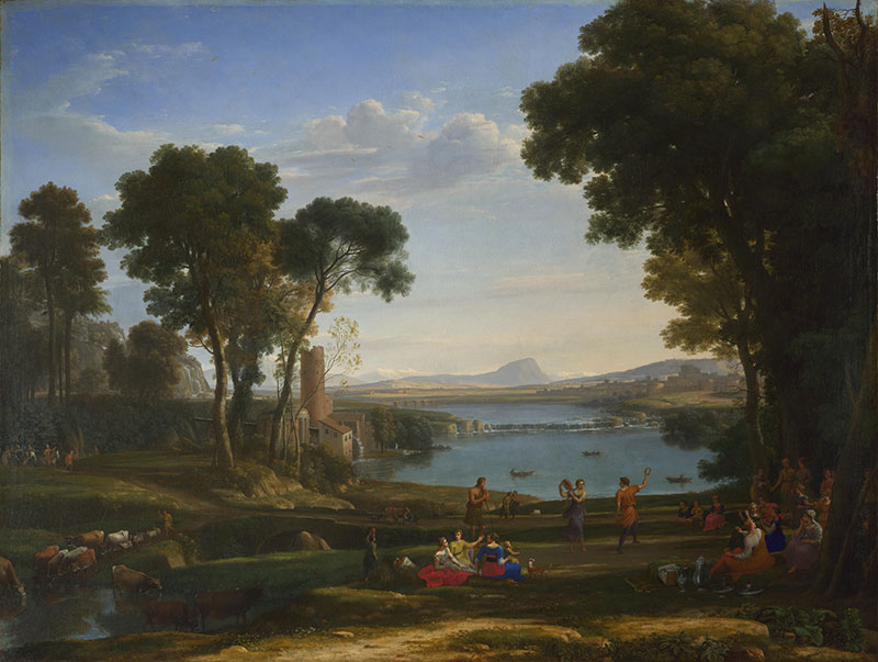 Landscape With The Marriage Of Isaac And Rebekah