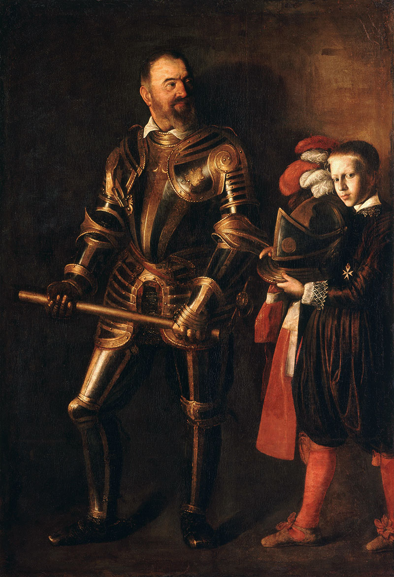 Portrait of Alof de Wignacourt and his Page
1608年，肖像画，布面油画，195 x 134 cm