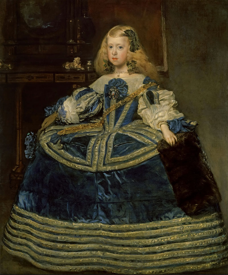 Portrait of the Infanta Margarita
1660年，肖像画，布面油画