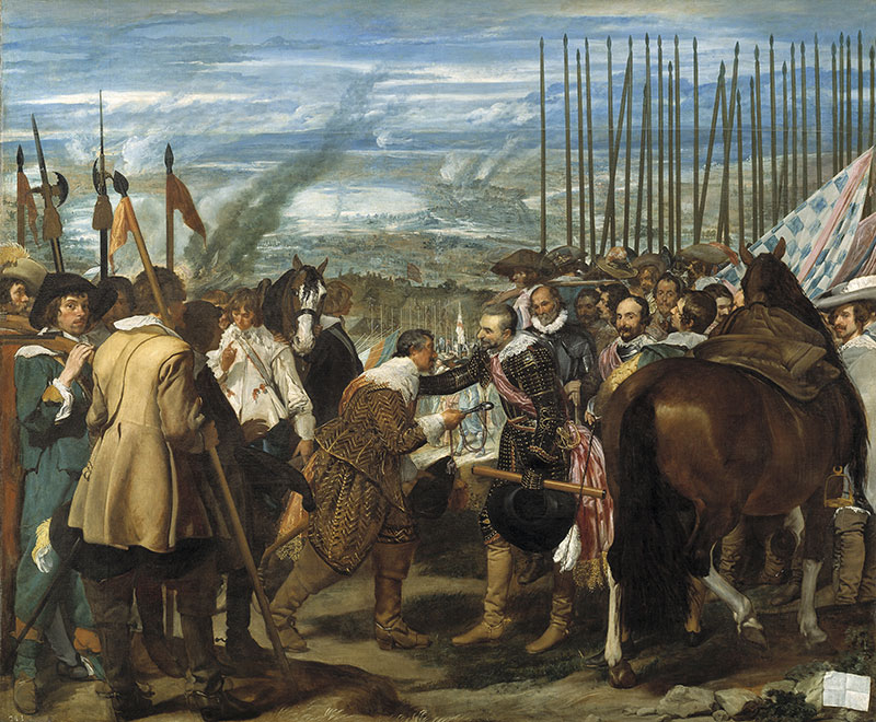 The Surrender of Breda
1635年，战争画，布面油画