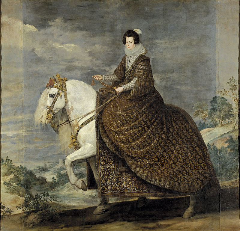 Queen Isabel of Bourbon Equestrian
1635年，肖像画，布面油画