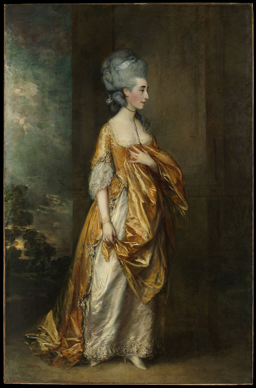 Mrs. Grace D. Elliott
1778年，肖像画，布面油画，234.3 x 153.7 cm