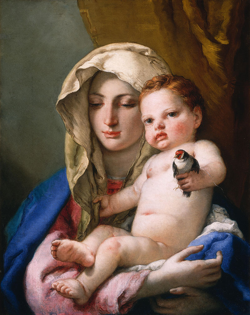 Madonna of the Goldfinch
1760年，宗教画，布面油画