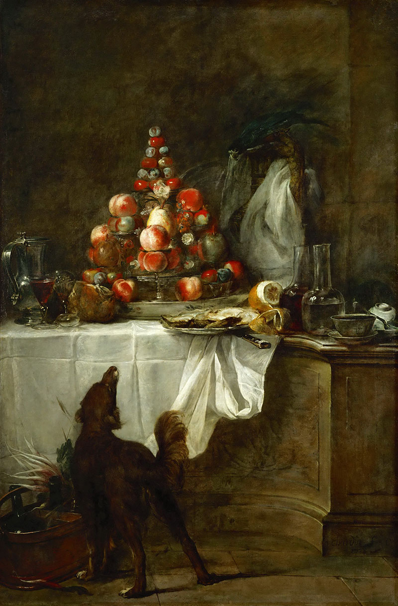 自助餐 - The Buffet
1728年，静物，布面油画