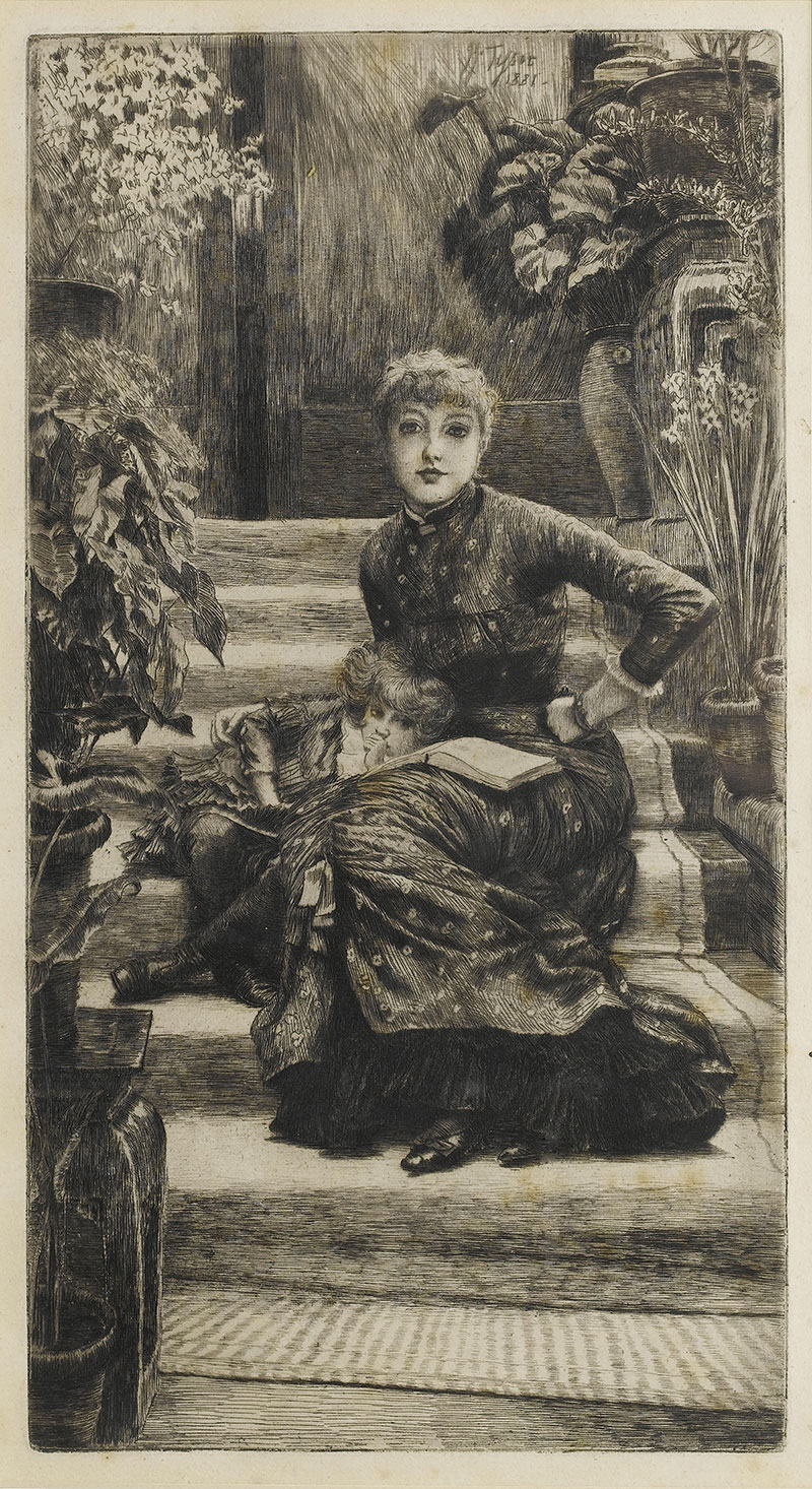 Older Sister
1881年，印象派，肖像画，铜板雕刻