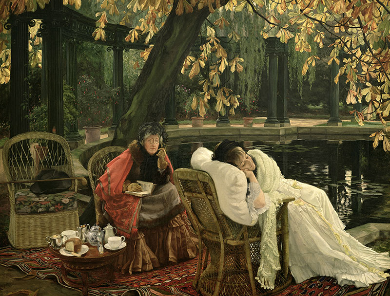 A Convalescent
1876年，现实主义，风俗画，油画