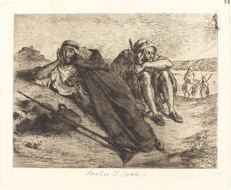 Arabs of Oran
1847年，风俗画，17.3 x 21.3 cm