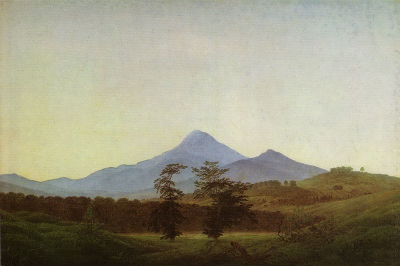 Bohemian Landscape
1808年，风景画