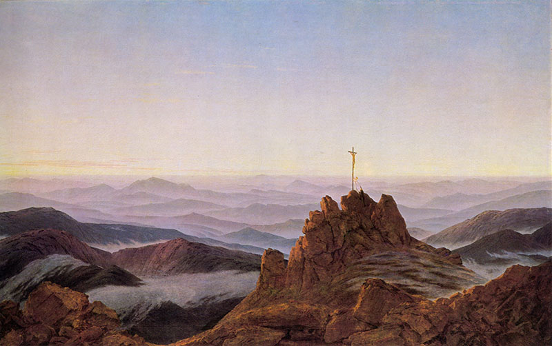 Morning in the Sudeten Mountains
1811年，风景画