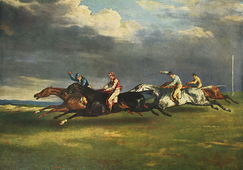 油画 | The Epsom Derby