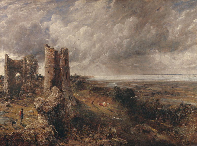 油画 | 哈德雷城堡 - Hadleigh Castle