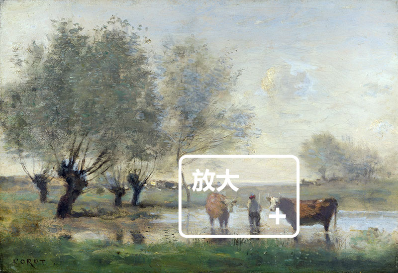 法国19世纪最杰出的风景画家和肖像画家：柯罗绘画作品306幅