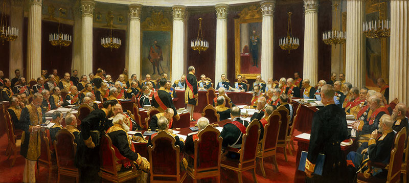 Ceremonial Meeting of the State Council on May 7, 1901