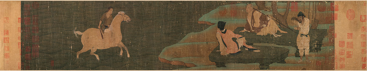 唐·韩干《神骏图》

绢本 27.5x122cm 辽宁省博物馆藏