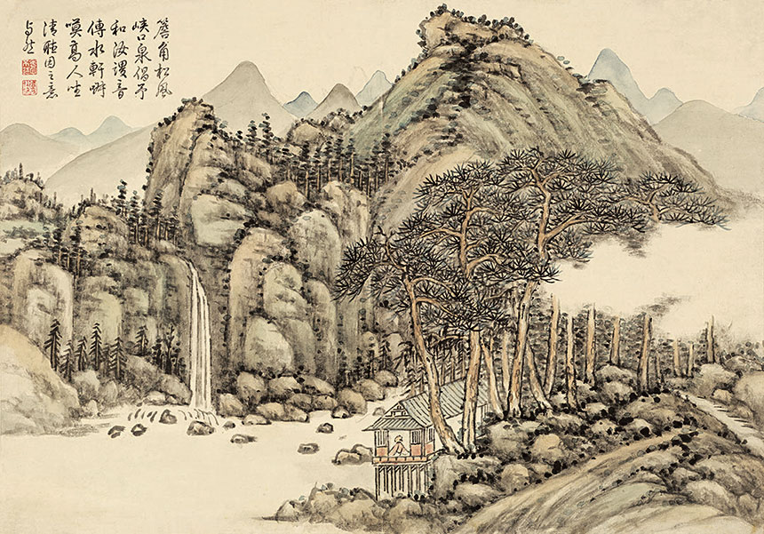 [清] 方琮《山水十开》

​纸本 水墨 册页 31x45cm

辽宁省博物馆藏