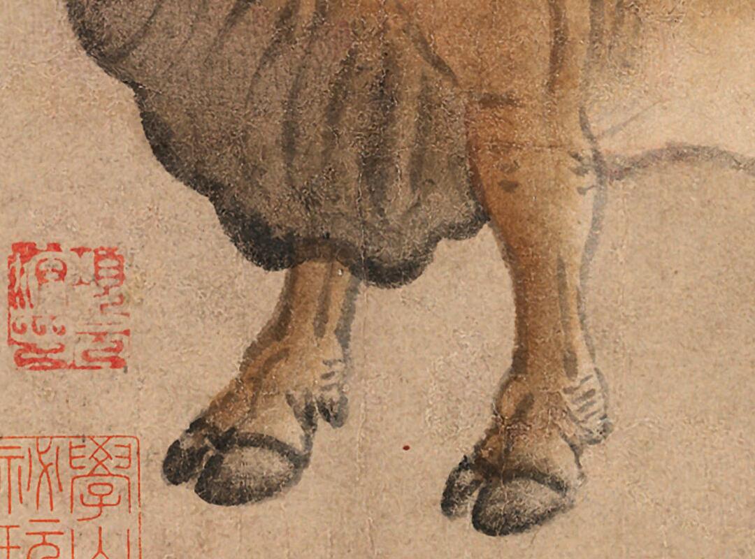 [唐] 韩滉《五牛图》

纸本 长卷 设色 20.8x139.8 厘米

故宫博物院藏
