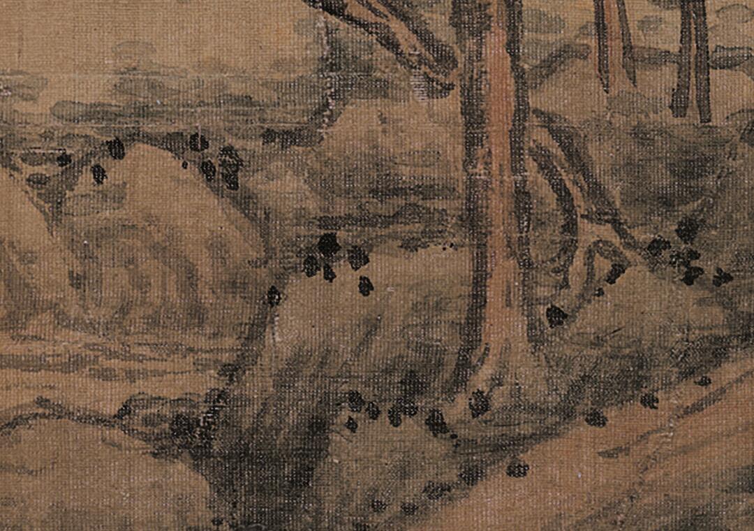 [清] 王时敏《南山积翠图》

立轴 绢本 设色 147.1x66.4厘米

辽宁省博物馆藏

